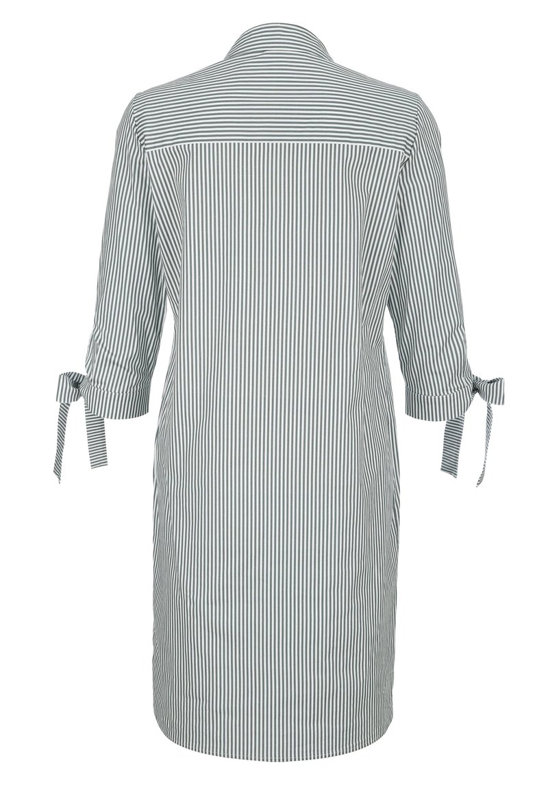 Damen Freizeitkleider | Alba Moda Blusenkleid khaki off white/khaki - BH37829 Damen Freizeitkleider | Alba Moda Blusenkleid khaki off white/khaki - BH37829