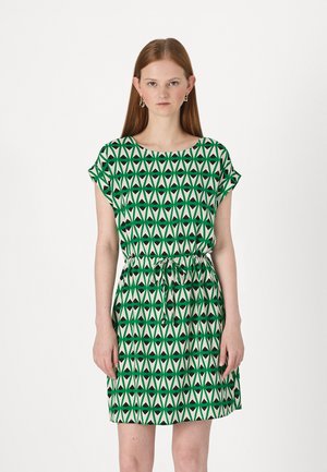 VMEASY TIE SHORT  - Day dress - black/green