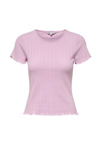 ONLCARLOTTA  - T-shirts - pink lady