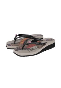 Uzurii BEACH COCKTAIL MID HEEL  - Tongs - taupe