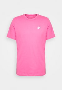 CLUB TEE - Camiseta básica - pinksicle/white
