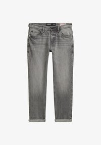 Wybrany, used mid stone grey denim