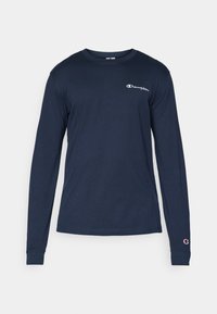 ICONS CONTRAST CREWNECK LONG SLEEVE  - Hosszú ujjú felső - navy