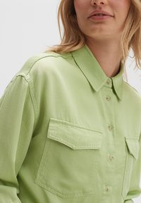 OPUS FAPPEL - Button-down blouse - avocado