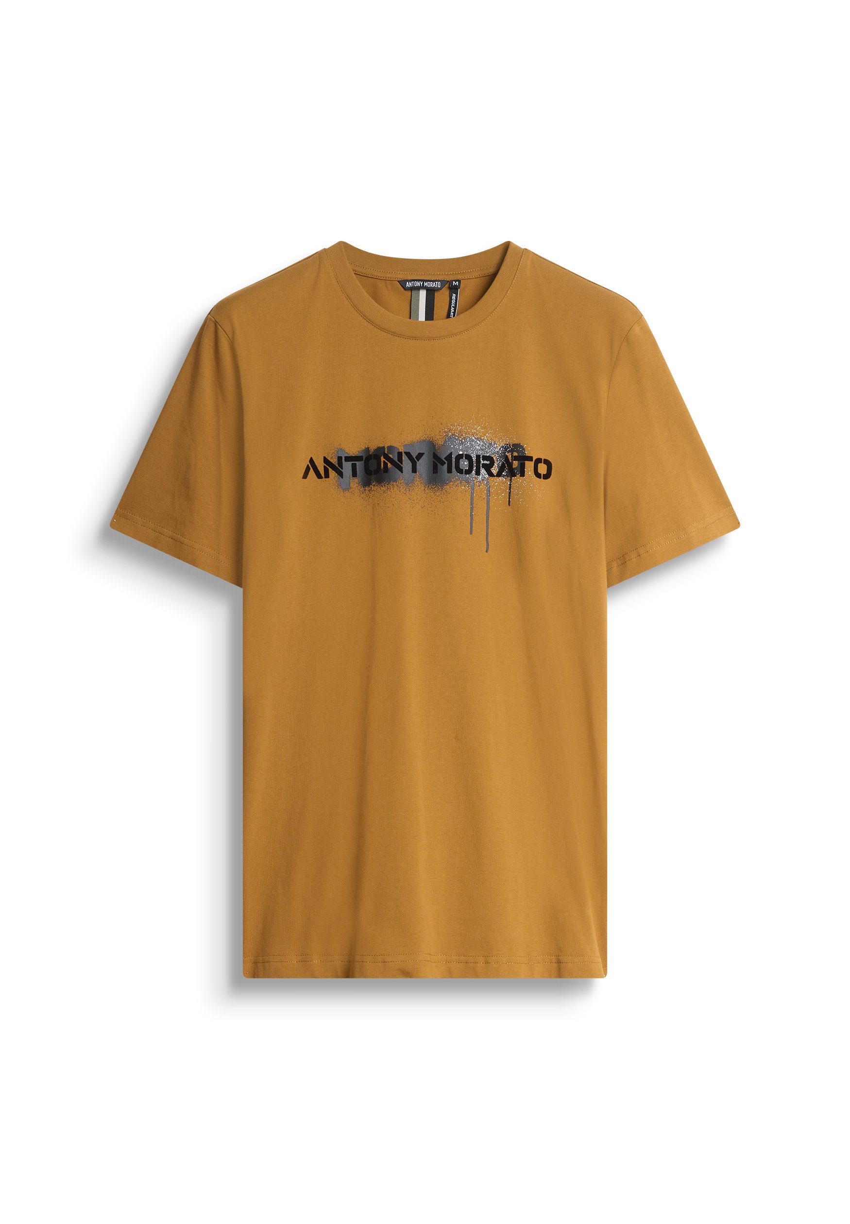 Antony Morato REGULAR FIT WITH MATT AND FLOCK LOGO Camiseta