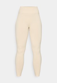 SEAMLESS HIGH WAIST  - Leggings - ecru
