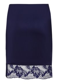 Hanro EVA - Falda de tubo - evening blue