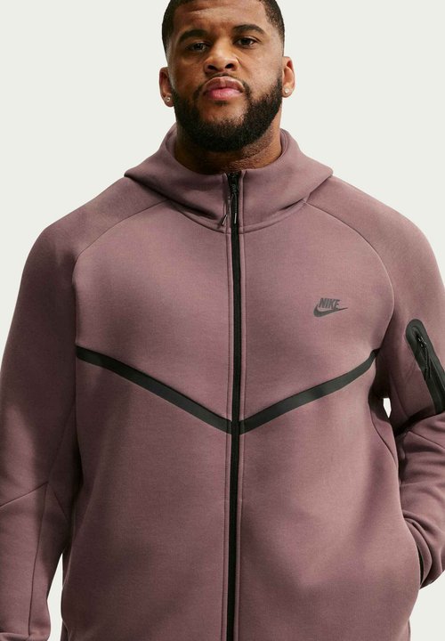 Nike M NK TCH FLC FZ WR HOODIE - Zip-up sweatshirt - tattoo black — foto 6