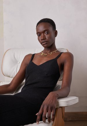 CHARM NECKLACE - Necklace - shiny gold-coloured