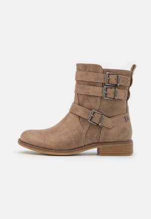 Cowboy- / Bikerstövletter - taupe