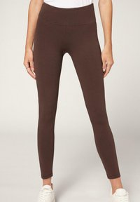 Calzedonia Leggings - braun c brown