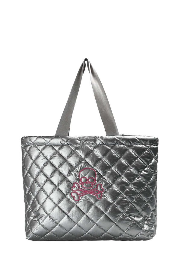 QUILTED  – Handtasche – silver