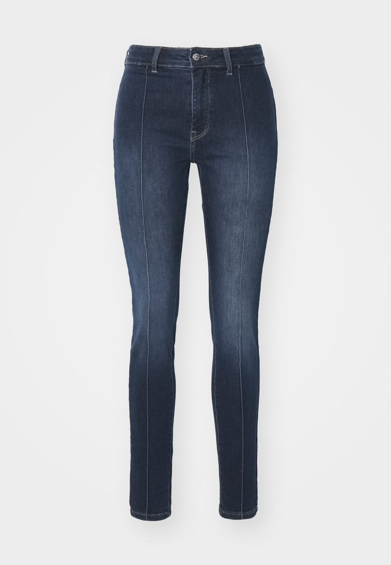 Only Jeans Skinny Fit donkerblauw denim