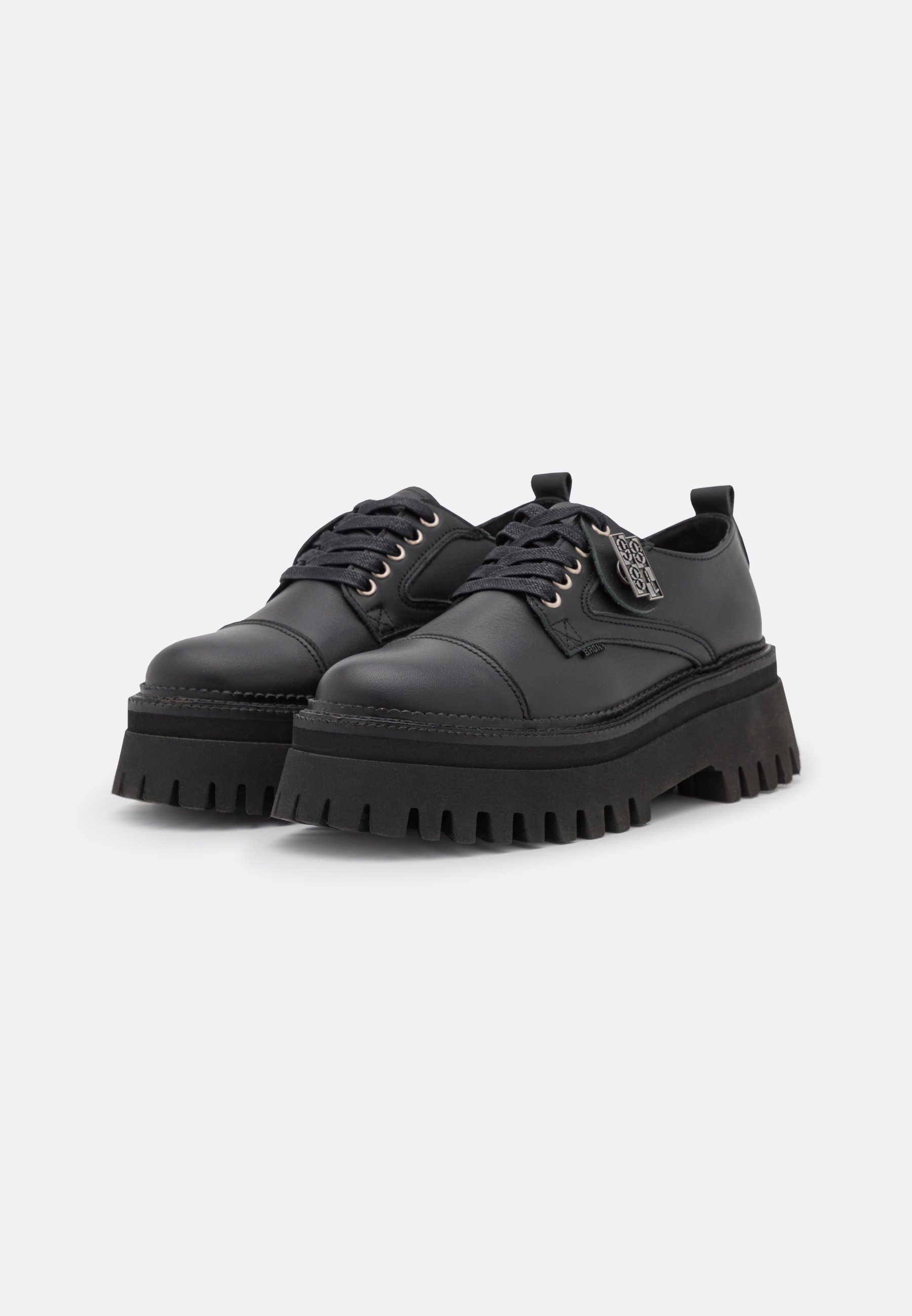 Bronx GROOVY CHUNKS - Veterschoenen - black/zwart - Zalando.nl