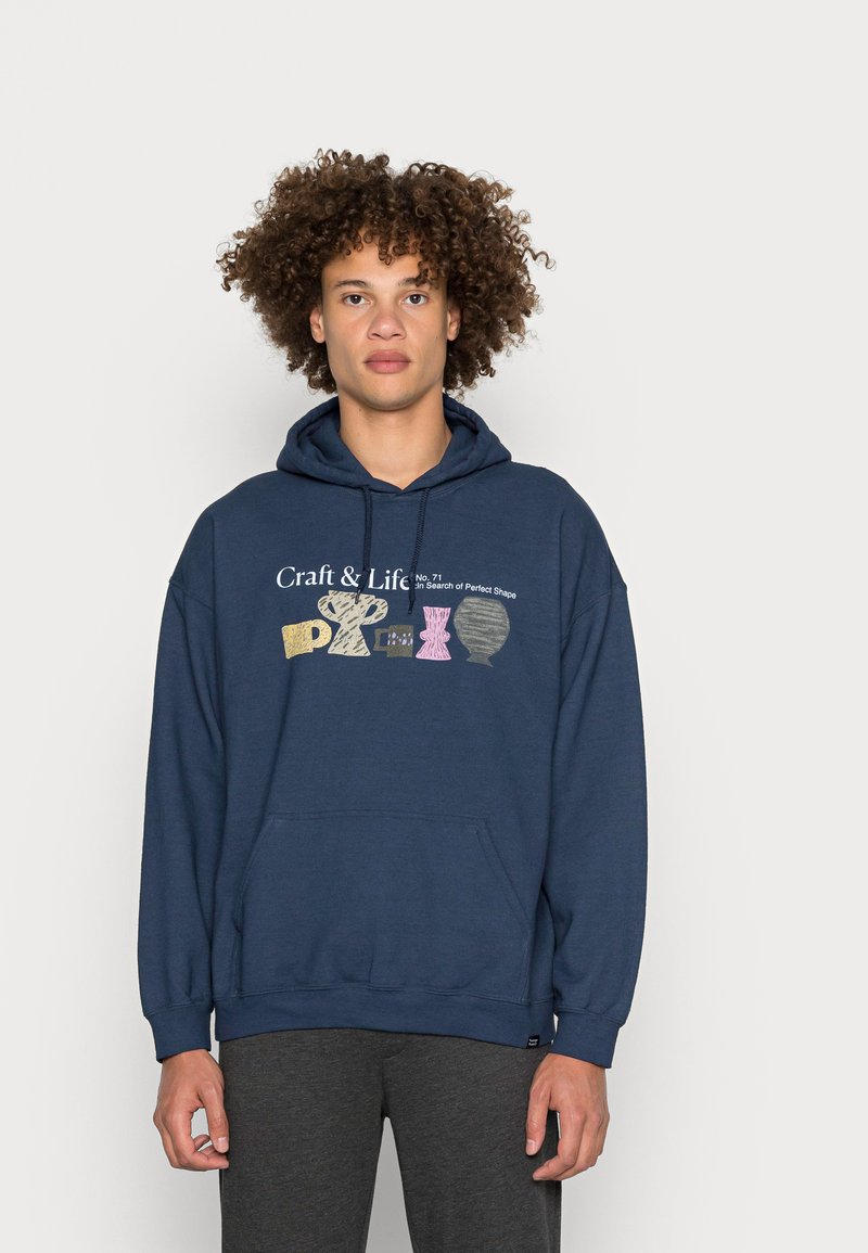 Herren Kapuzenpullover | Vintage Supply LIFE GRAPHIC HOODIE Kapuzenpullover navy/dunkelblau - DL84359 Herren Kapuzenpullover | Vintage Supply LIFE GRAPHIC HOODIE Kapuzenpullover navy/dunkelblau - DL84359