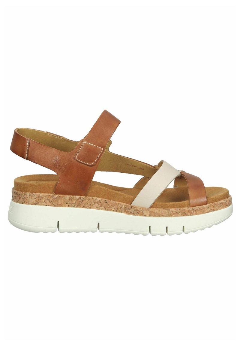 Damen Sneaker | Pikolinos Keilsandalette beige - VV56969 Damen Sneaker | Pikolinos Keilsandalette beige - VV56969