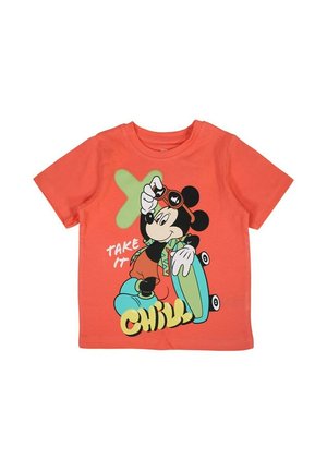 MICKEY - T-shirt imprimé - orange