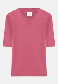 CREW NECK SHORT SLEEVE - T-shirt basic - cherry red