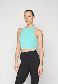 Stronger - SOFT SEAMLESS TANK  - Top - basic turquoise Thumbnail Image 1