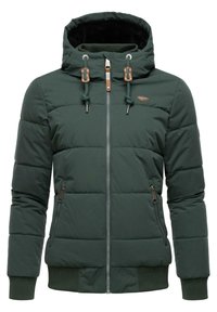 Ragwear - NUGGYS SOLID - Zimní bunda - dark green Miniatura obrázku 1