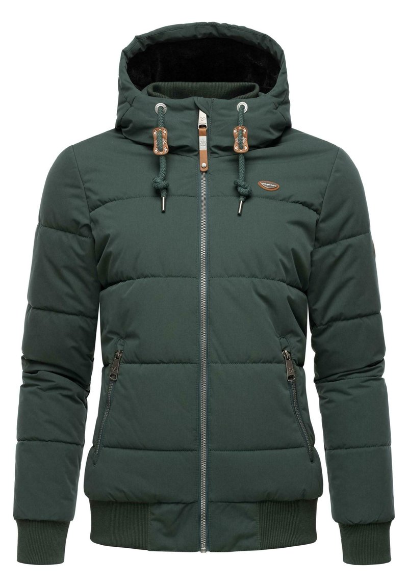 Ragwear - NUGGYS SOLID - Vinterjacka - dark green, Förstora