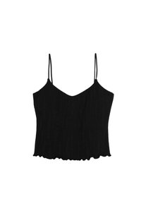 TULIP SINGLET - Topper - black