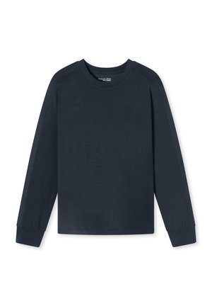Schiesser Pyjama top - dunkelblau