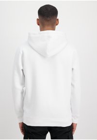 Alpha Industries BASIC  - Jersey con capucha - white