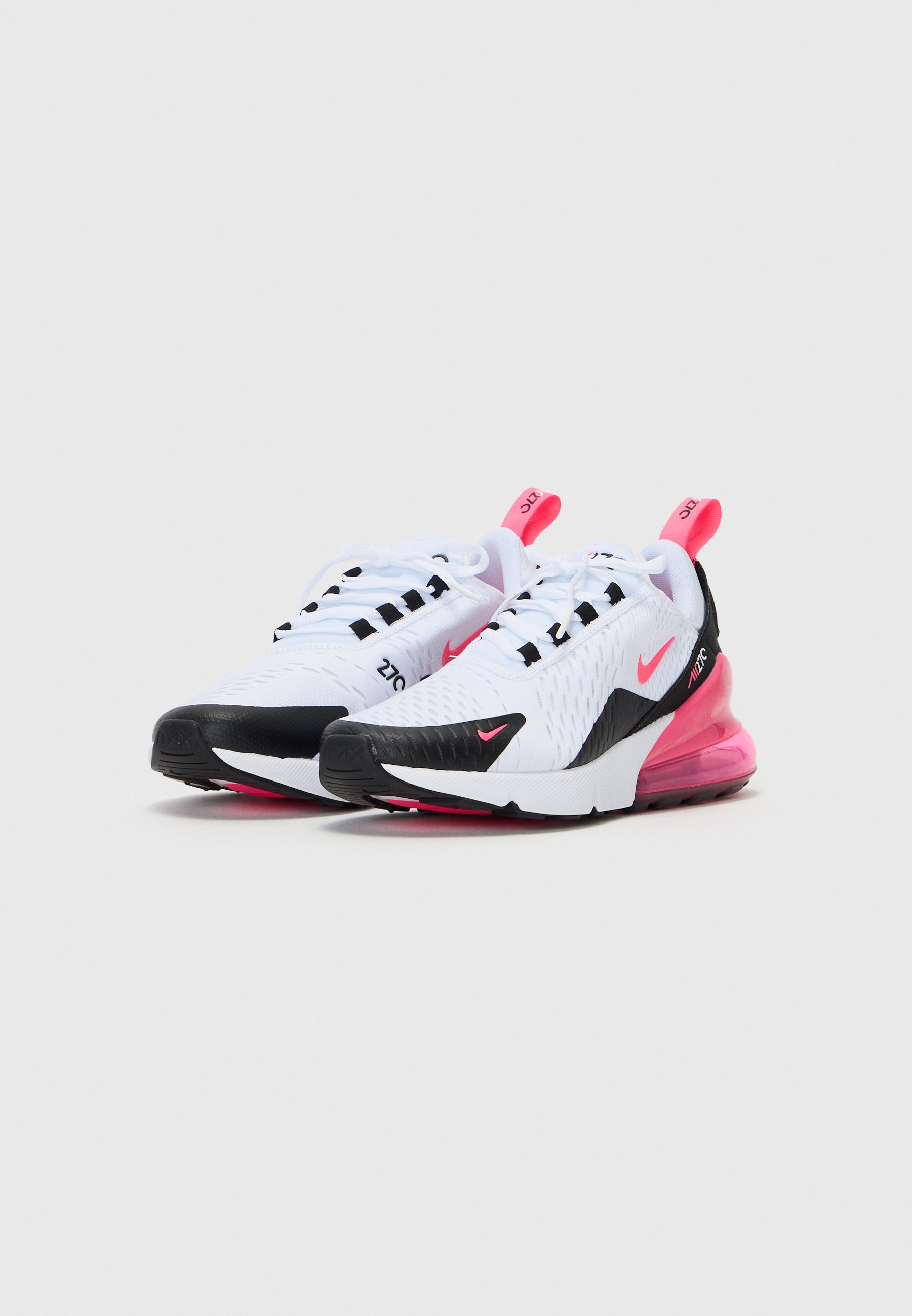 black white and pink nike air max 270