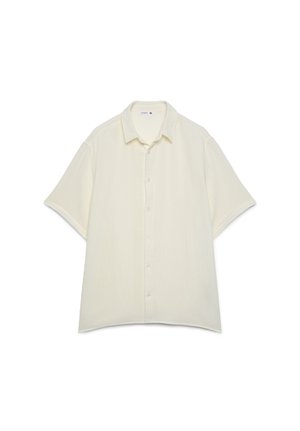 Terranova, MC TINTA UNITA - Camicia - bianco lana