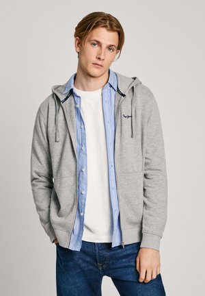 NEW JOE - Sudadera con cremallera - marl grey