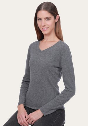 COL V - Pullover - gris foncé