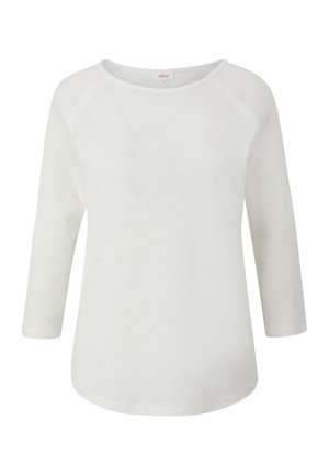s.Oliver T-shirt à manches longues - ecru
