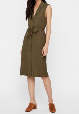 Vero Moda Abito a camicia - green