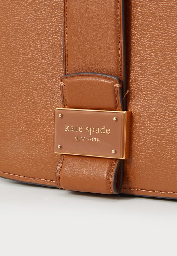 NOUVEAU MEDIUM SADDLE BAG - Cross body bag - cavern clay4