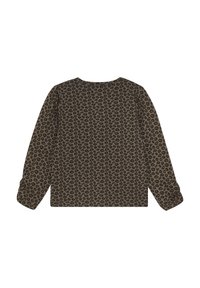 Minymo LONG SLEEVES ALL OVER PRINT - T-shirt med print - chocolate chip
