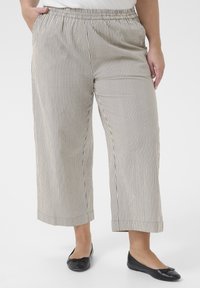 Kaffe Curve - Trousers - midnight white stripe Thumbnail Image 1