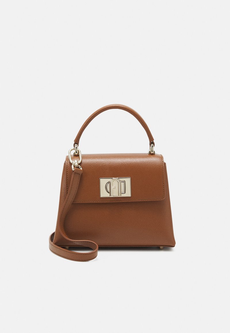Furla MINI TOP HANDLE - Mala de mão - cognac