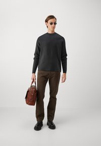 Samsøe Samsøe GUNAN CREW NECK - Džemperis - volcanic ash