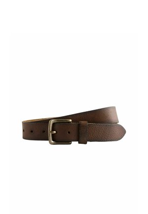 Next, Belt - aged brown