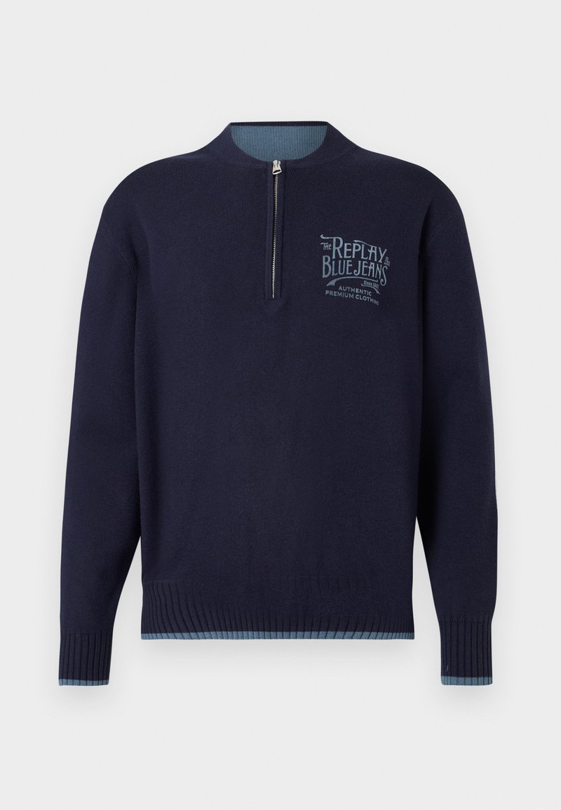 Replay Trui donkerblauw