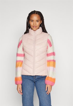 ONLSOPHIE MIX FITTED WAISTCOAT - Bodywarmer - rose smoke