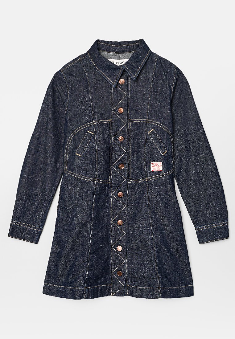 Replay Jeansjurken donkerblauw Replay Jeansjurken donkerblauw