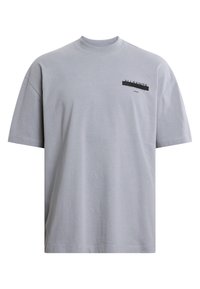 REDACT CREW - Print T-shirt - halfpipe grey
