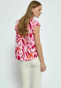 Desires MACIE  SLEEVE - Blúzka - p morning glory pink print