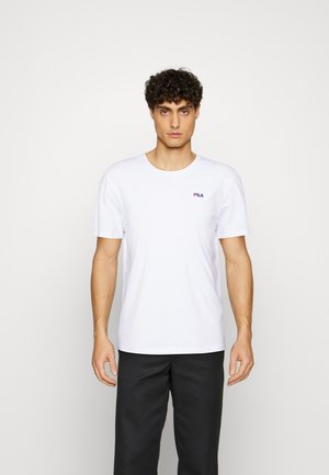BROD TEE 2 PACK - Basic T-shirt - bright white/black beauty