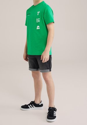 WE Fashion, Jeans Shorts - black