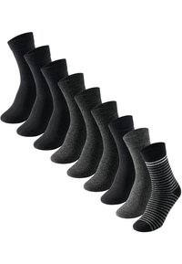 uncover by Schiesser 9 PACK - Calcetines - sortiert