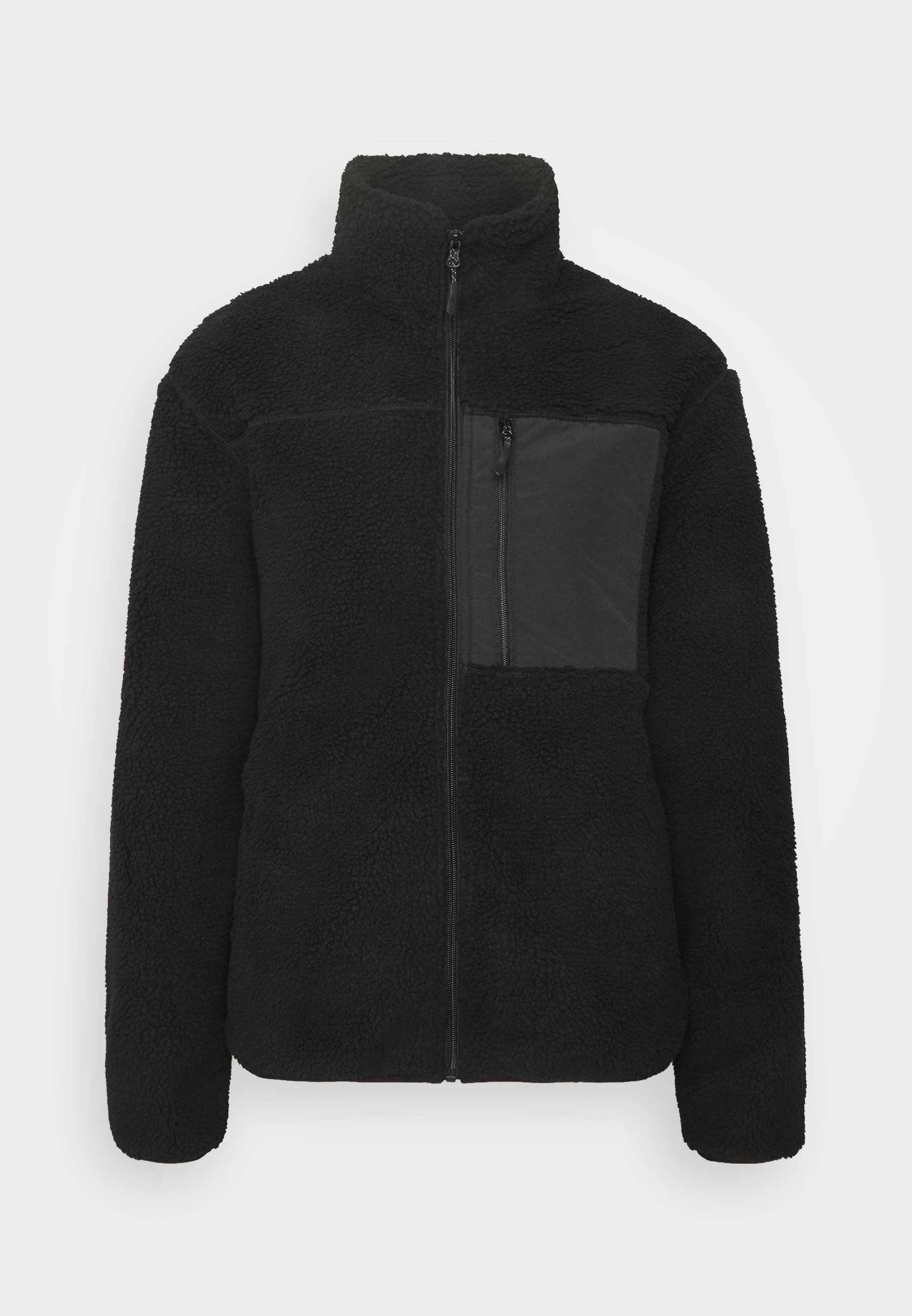 teddy zip through jacket