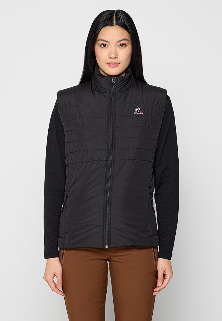 Le Coq Sportif Bodywarmer zwart
